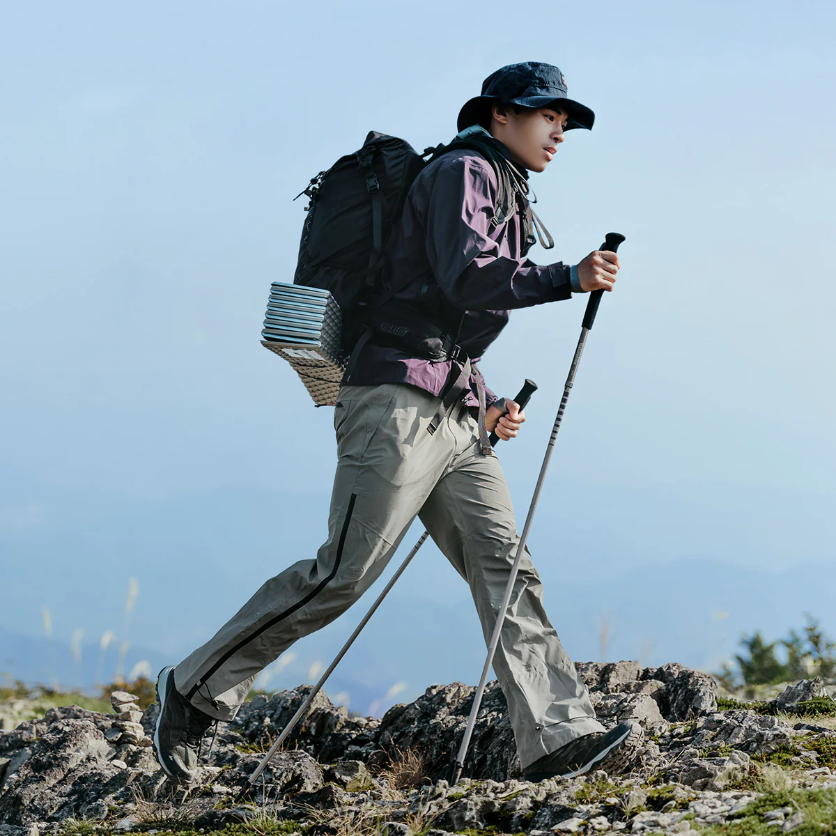 Lightwind Pro - Full Aluminum 4-Section Folding Trekking Pole - Image 2
