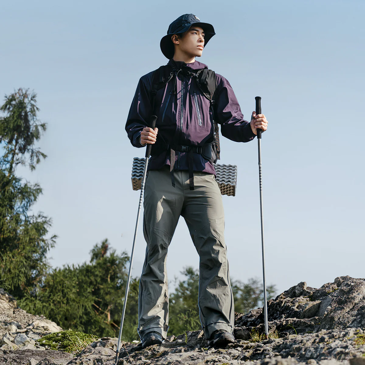 Lightwind Pro - Full Aluminum 4-Section Folding Trekking Pole - Image 3