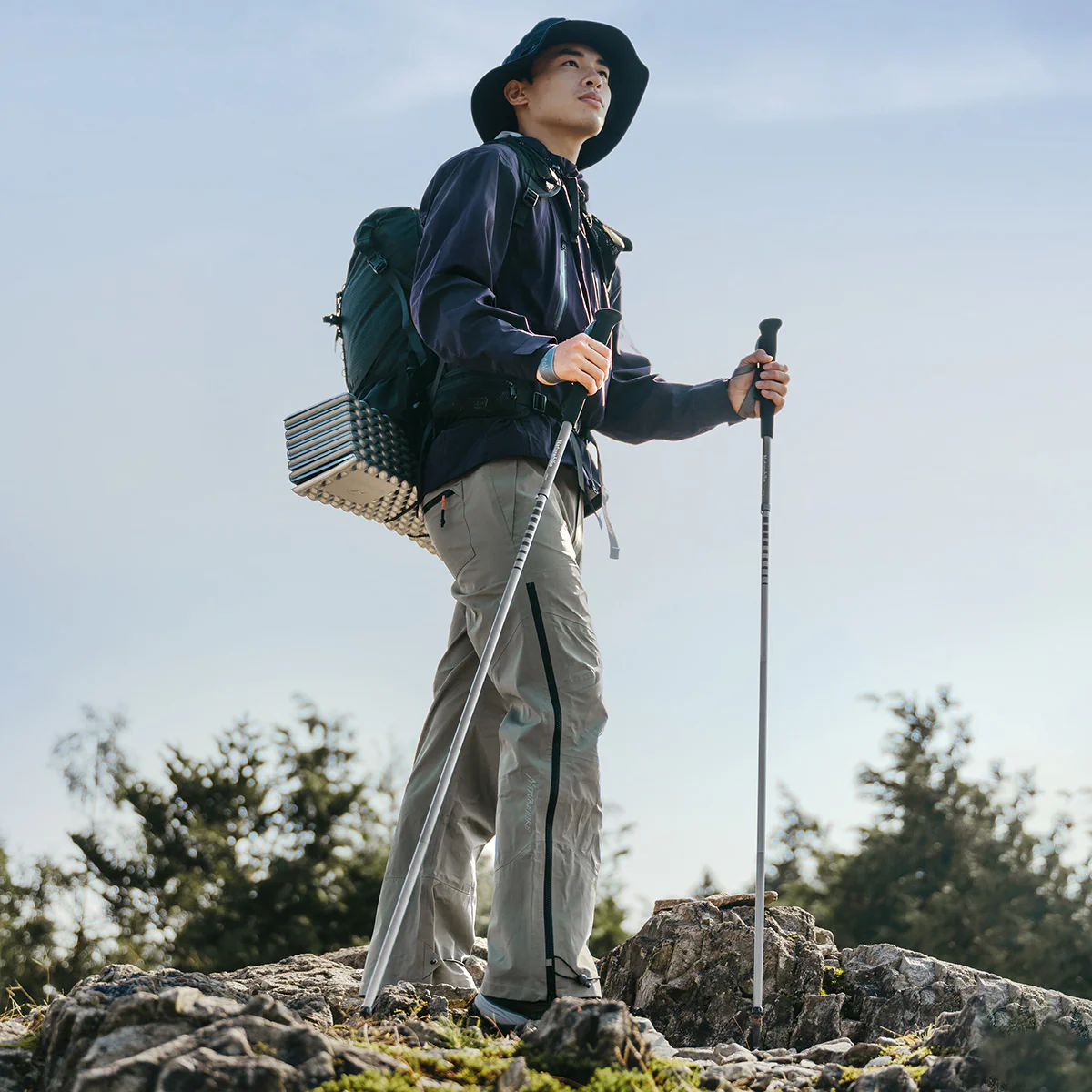 Lightwind Pro - Full Aluminum 4-Section Folding Trekking Pole - Image 4