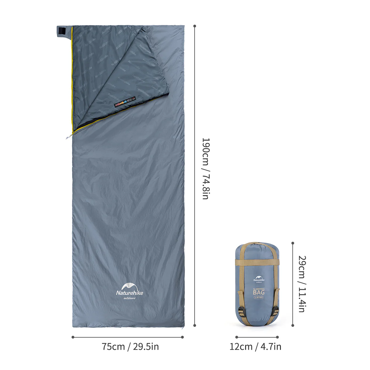 LW180™ Synthetic Sleeping Bag 59°F / 15°C - Image 11