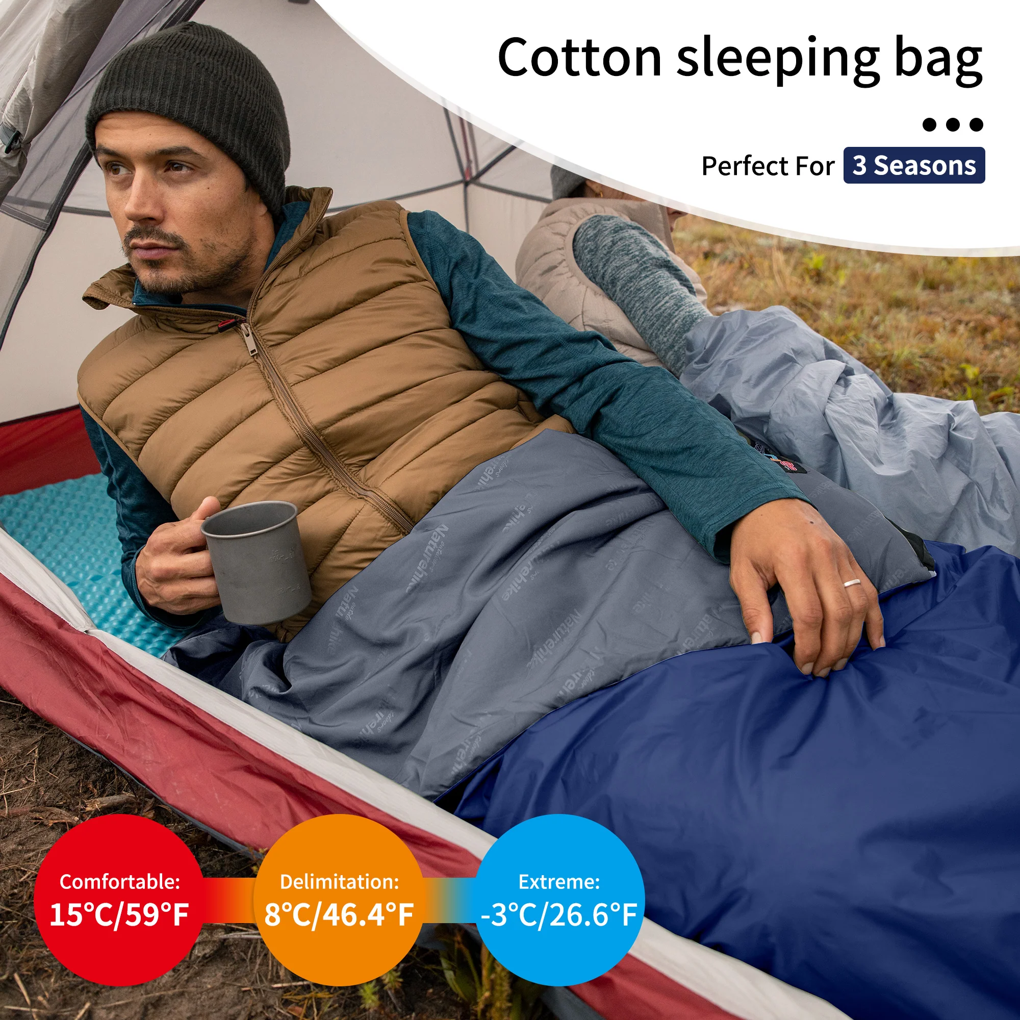 LW180™ Synthetic Sleeping Bag 59°F / 15°C - Image 3