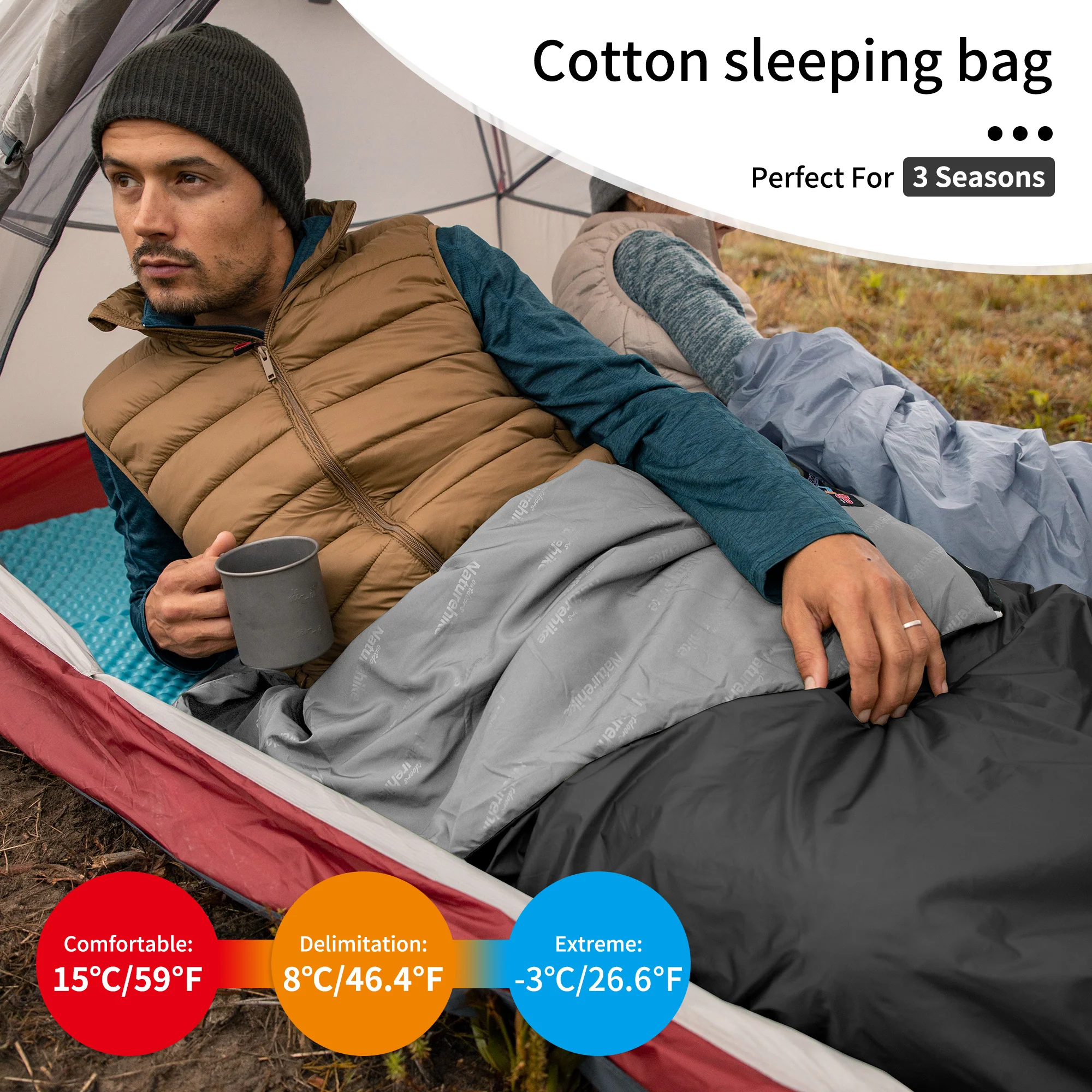 LW180™ Synthetic Sleeping Bag 59°F / 15°C - Image 5