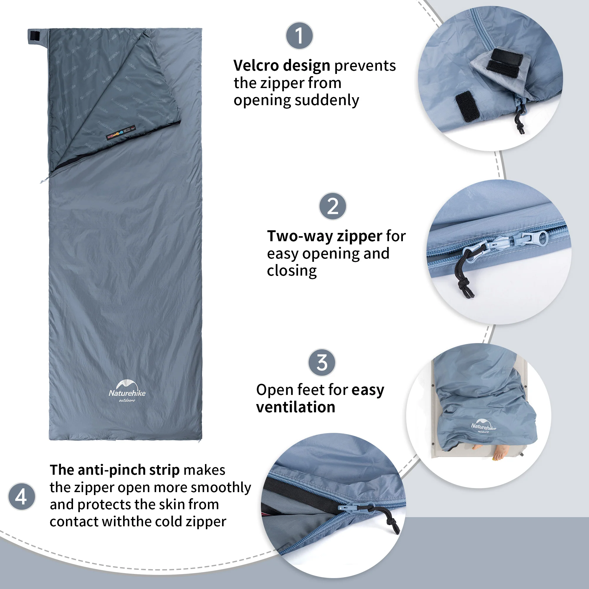 LW180™ Synthetic Sleeping Bag 59°F / 15°C - Image 7