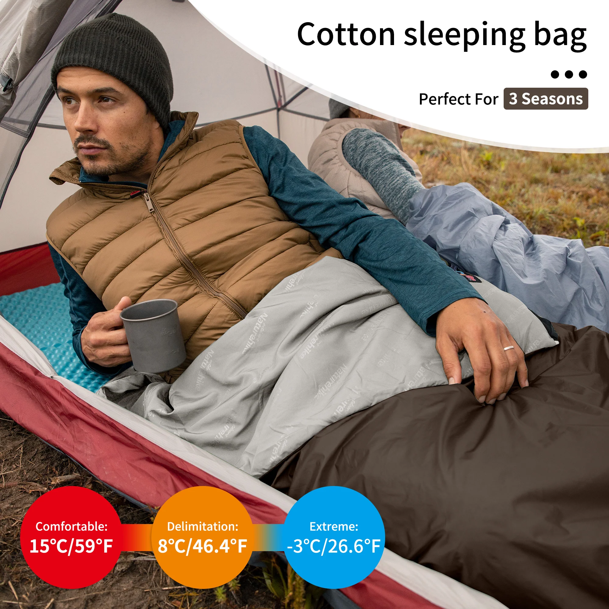 LW180™ Synthetic Sleeping Bag 59°F / 15°C - Image 8