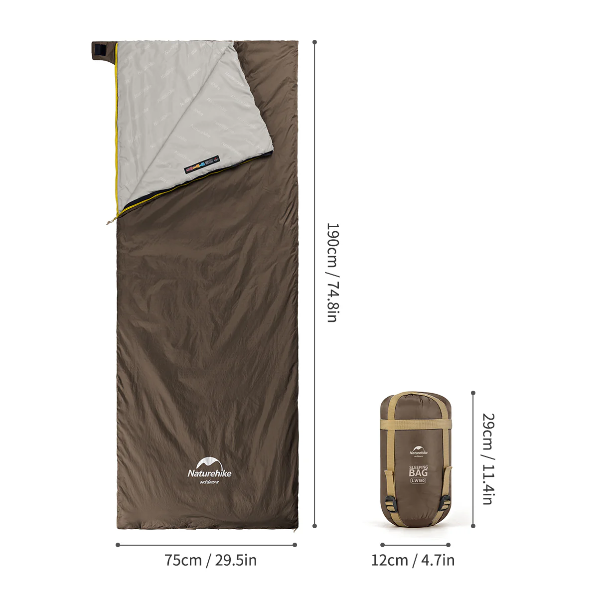 LW180™ Synthetic Sleeping Bag 59°F / 15°C - Image 9