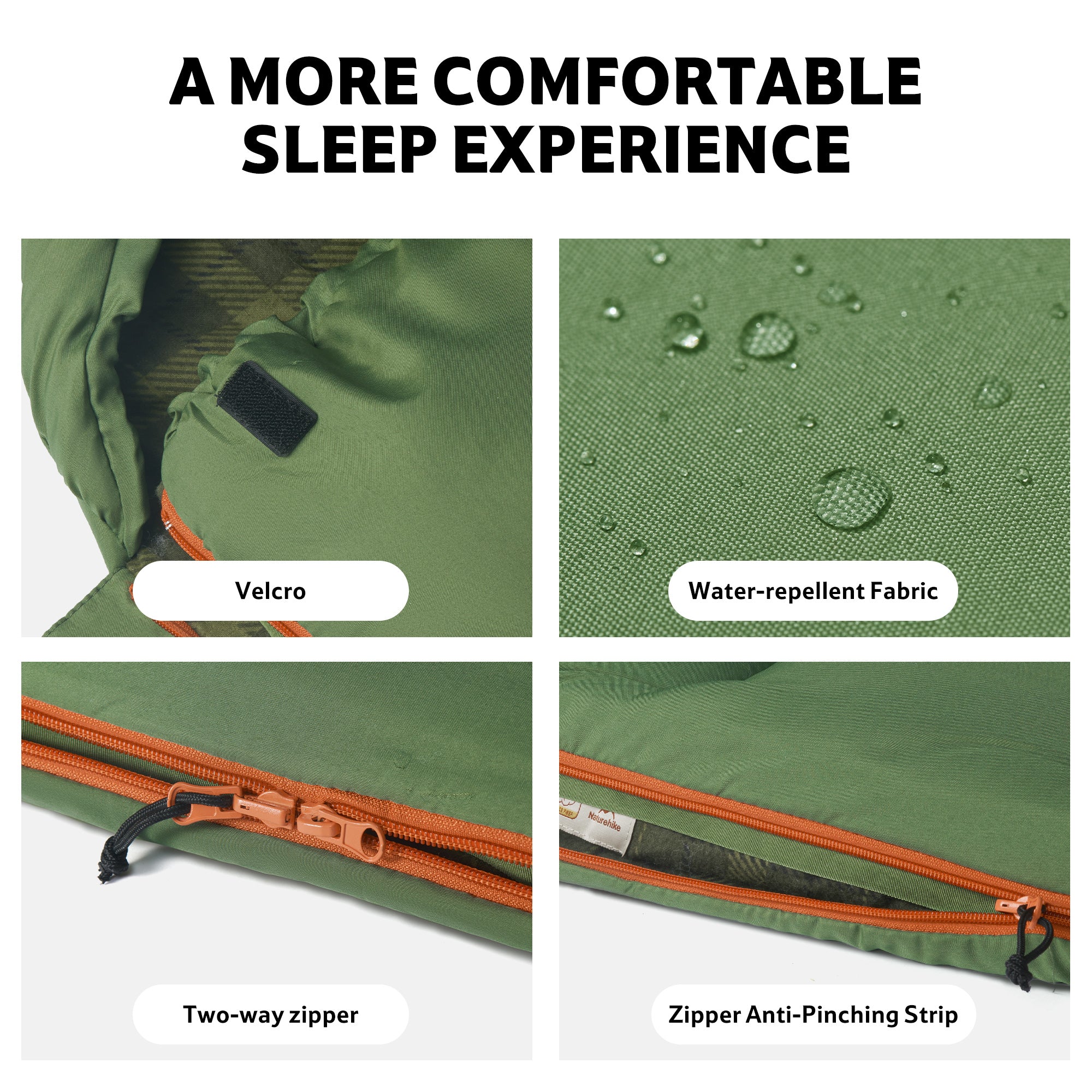 M Series™ Wide Flannel Sleeping Bag 32°F / 0°C - Image 6