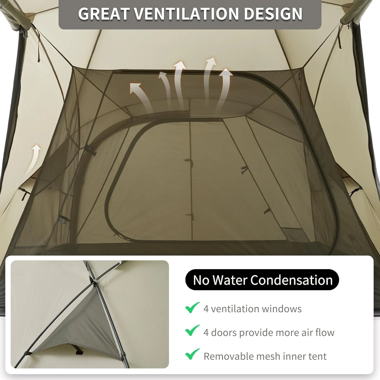 Massif™ 4-Person Hot Tent - Image 7