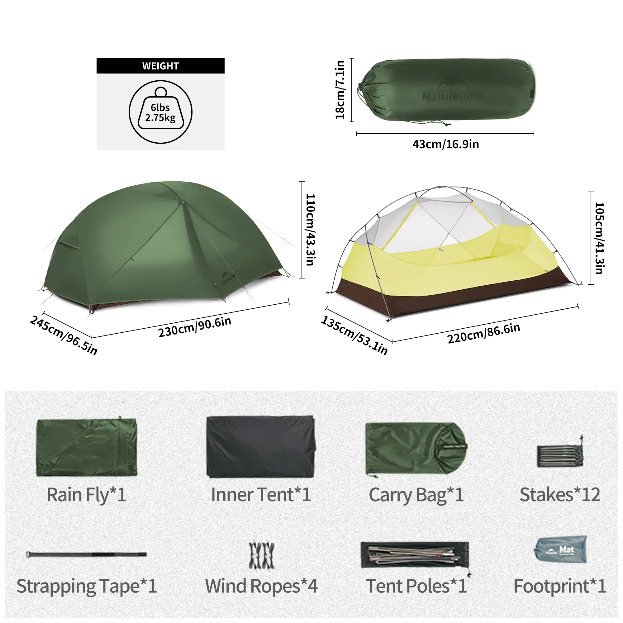 Mongar™ BASE 2-Person Backpacking Tent - Image 13