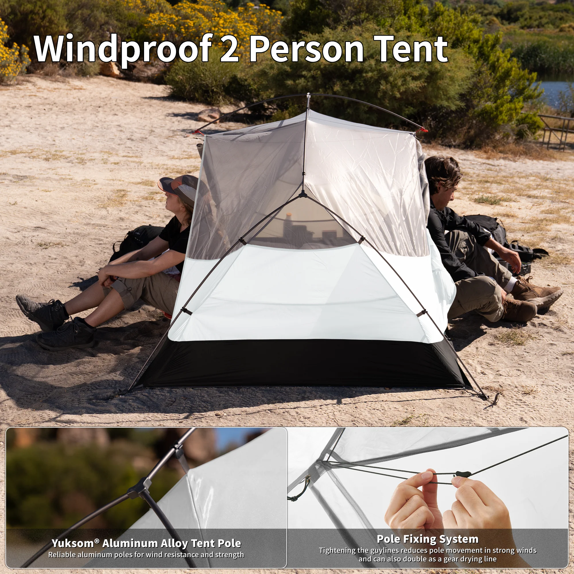 Mongar™ BASE 2-Person Backpacking Tent - Image 8