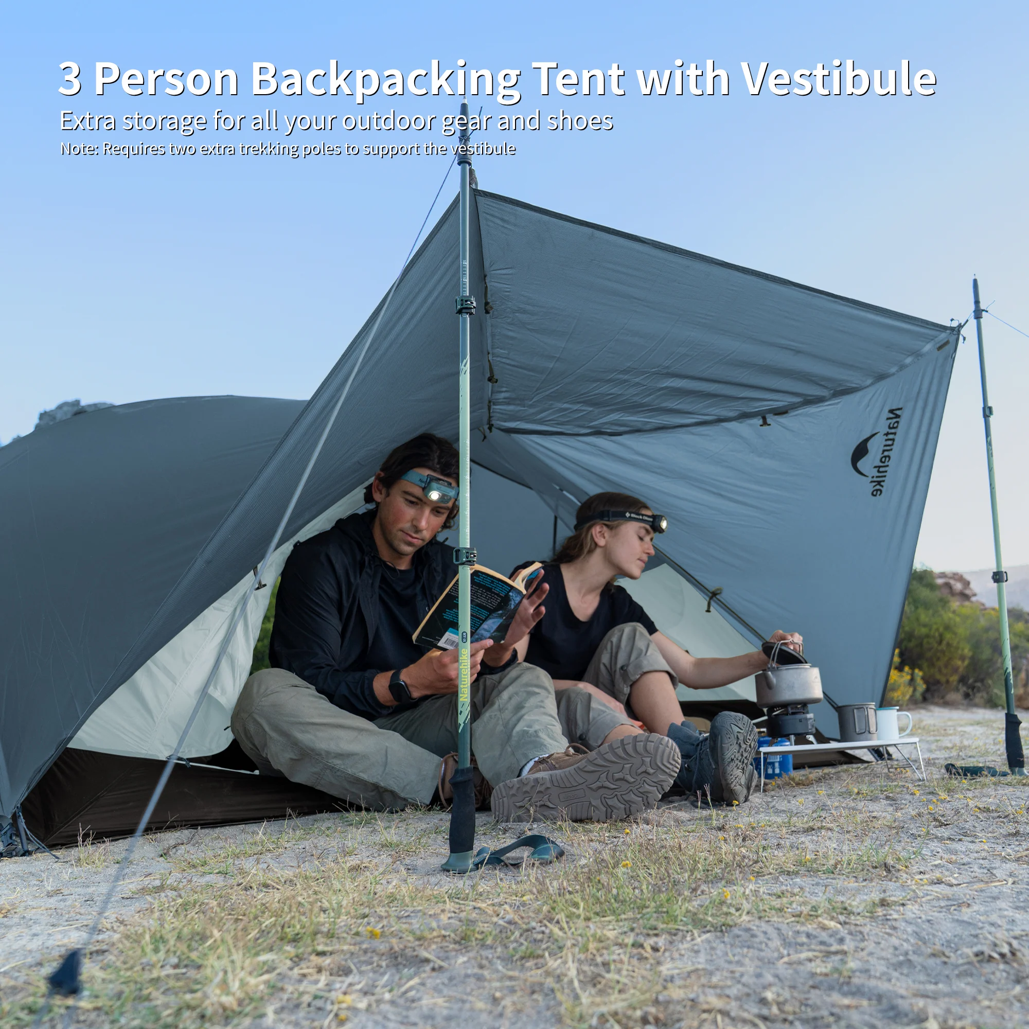 Mongar™ BASE 3-Person Backpacking Tent - Image 5