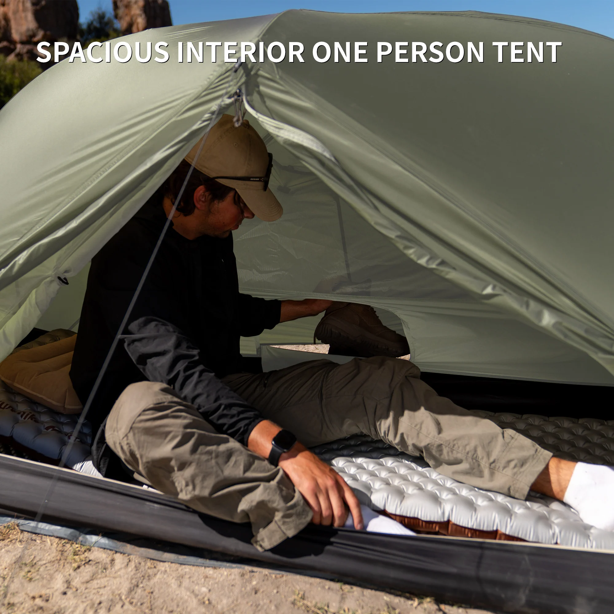Mongar™ Pro 1-Person Ultralight Backpacking Tent - Image 9
