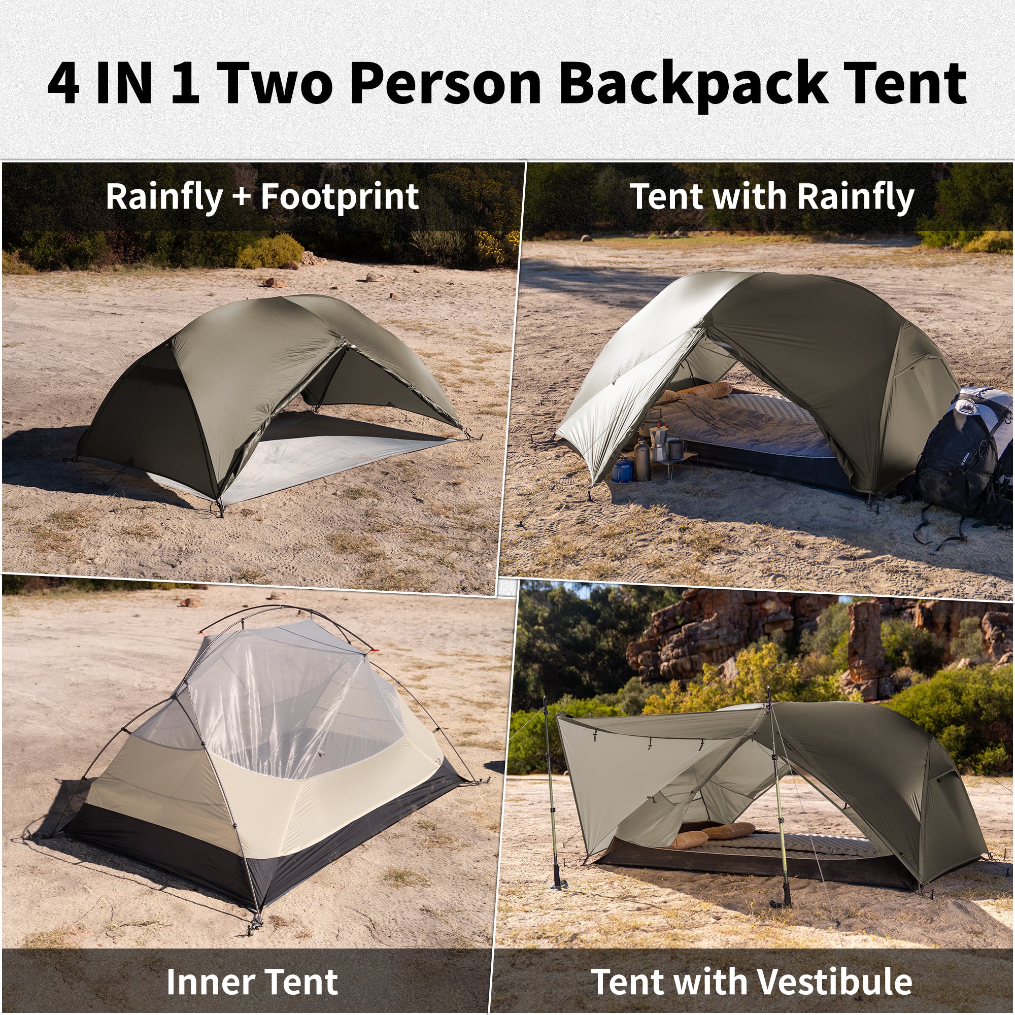 Mongar™ Pro 2-Person Ultralight Backpacking Tent - Image 10