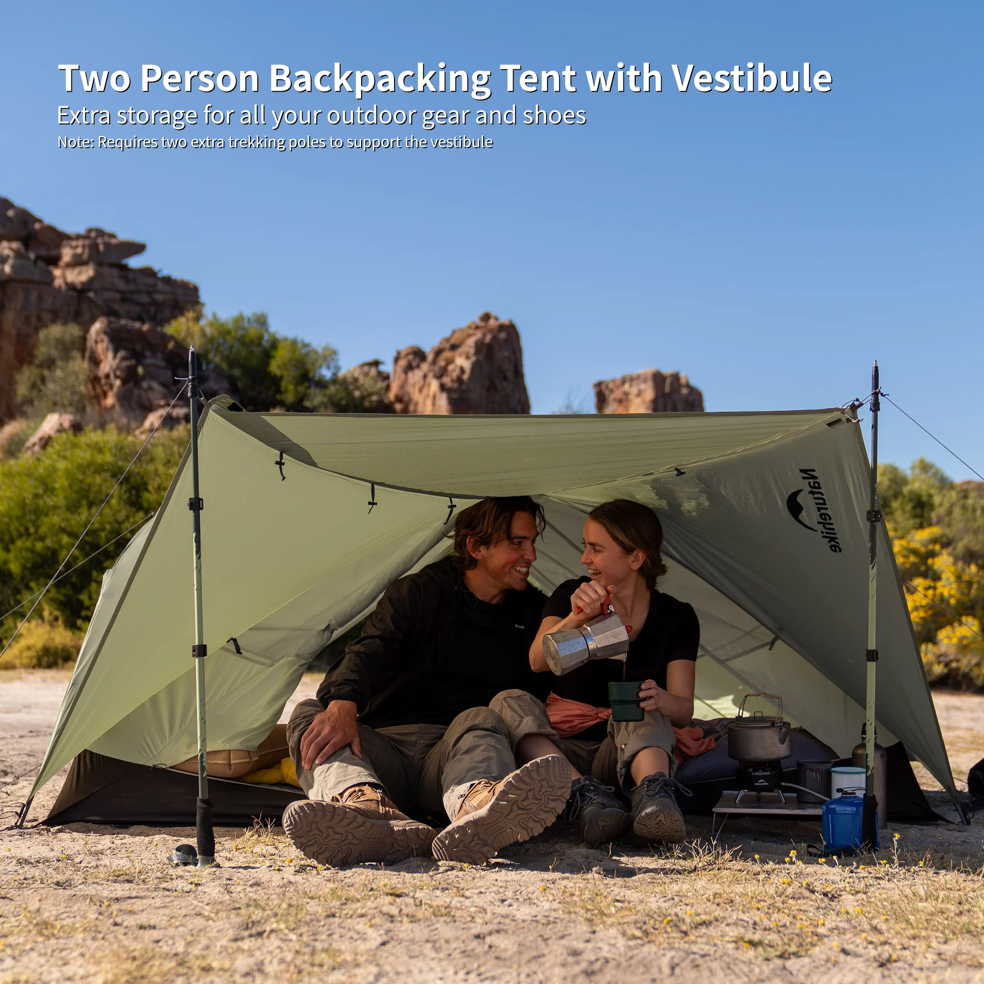 Mongar™ Pro 2-Person Ultralight Backpacking Tent - Image 5