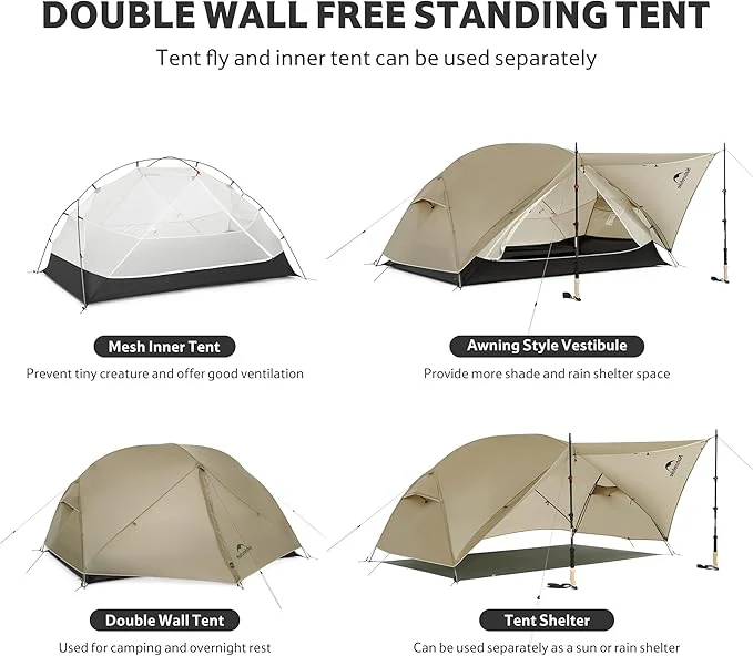 Mongar™ UL 2-Person Ultralight Backpacking Tent - Image 5