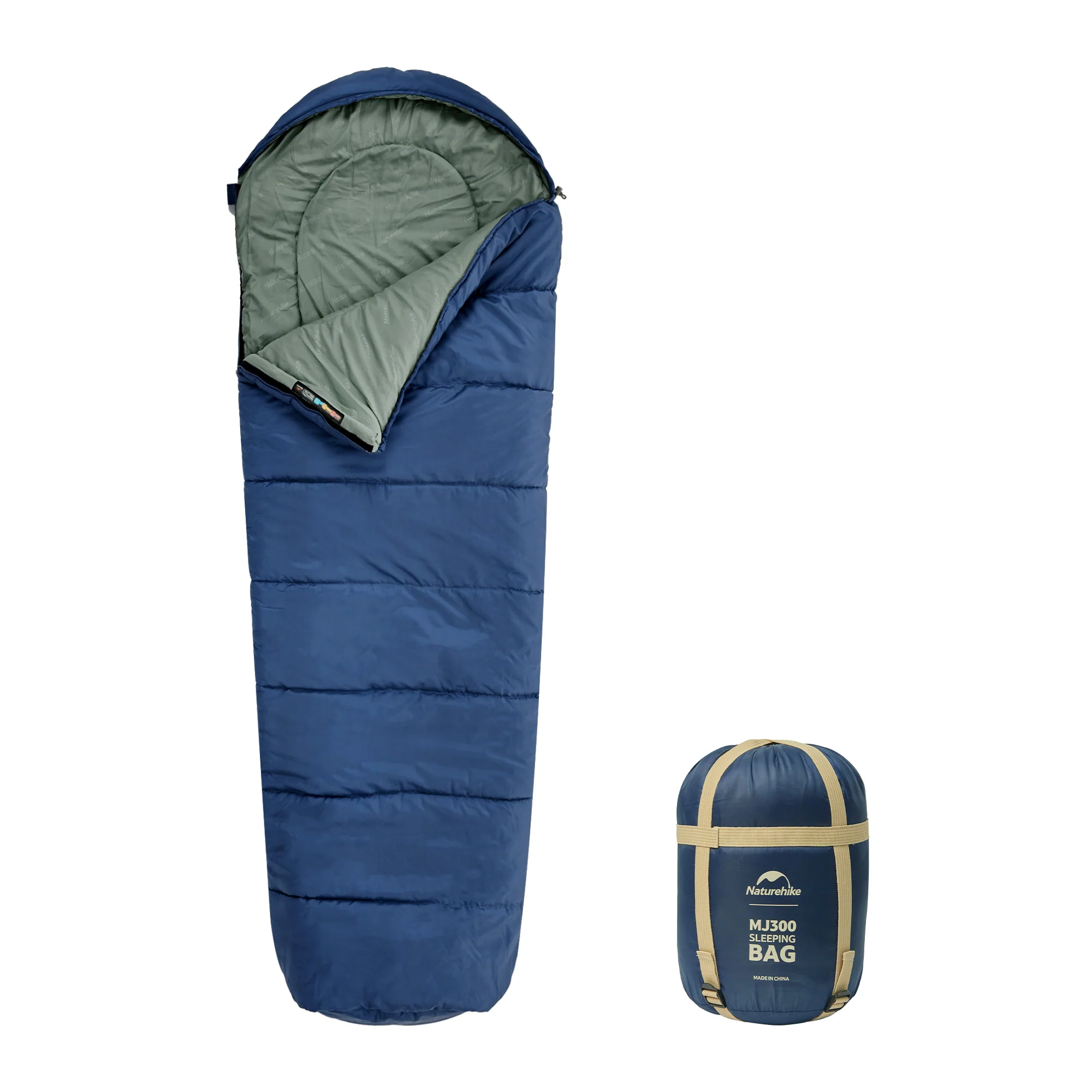 Mujin™ MJ600 Synthetic Mummy Sleeping Bag 23°F / -5°C - Image 13