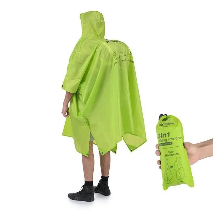 Naturehike 3 in 1 Multifunction Poncho Raincoat - Image 8
