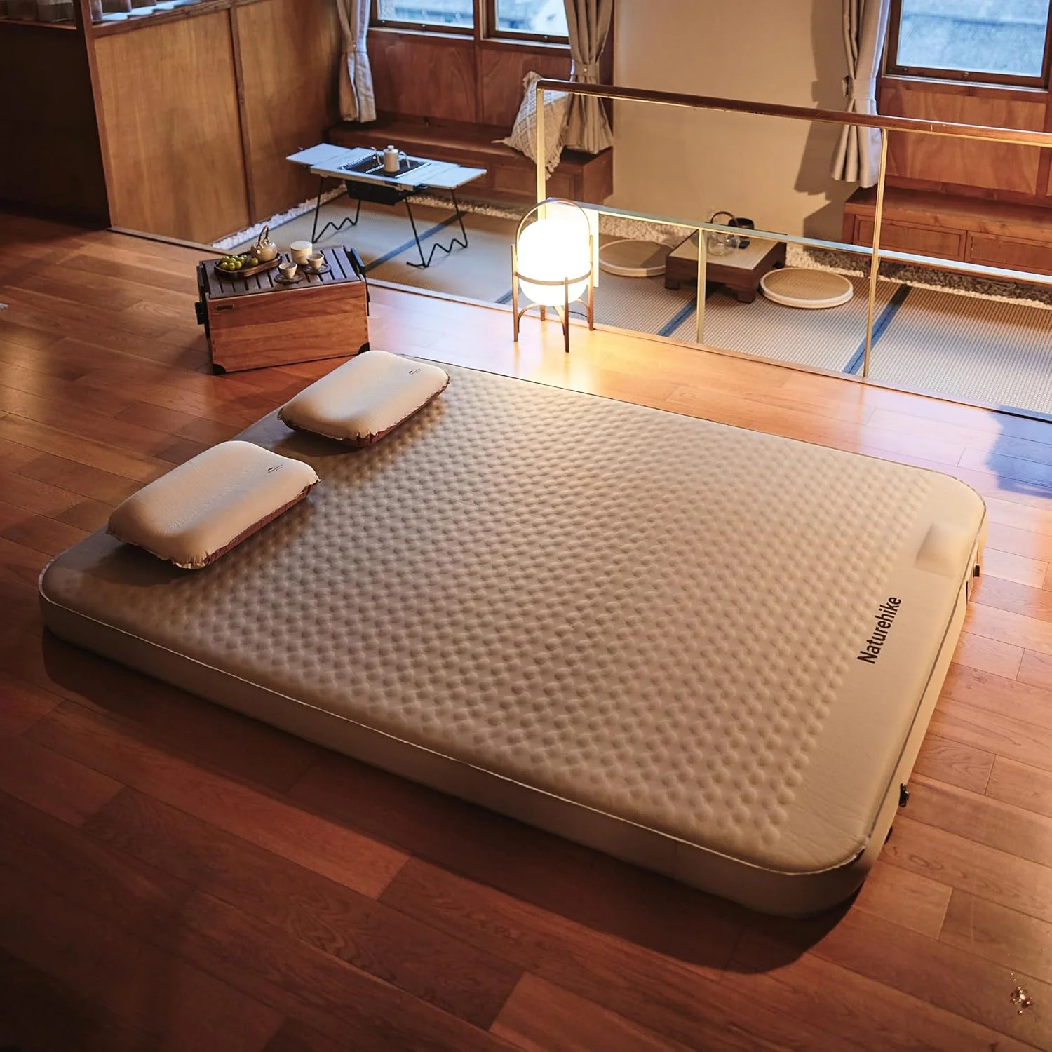 Naturehike 4.7in Self Inflating Double Camping Mattress with Pump - Image 7