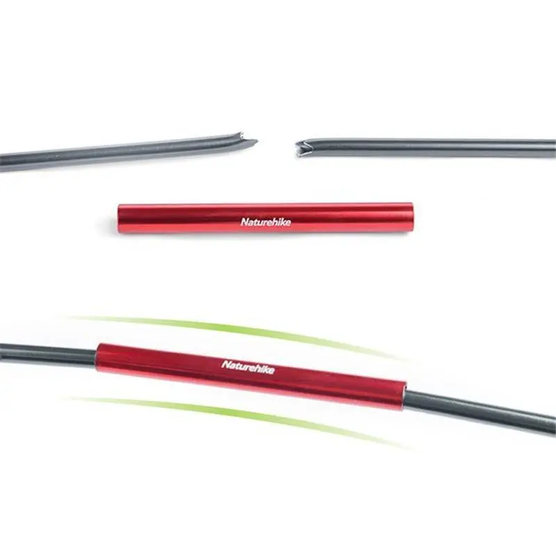 13*128mm aluminum alloy Tent Pole (4pcs) - Image 3