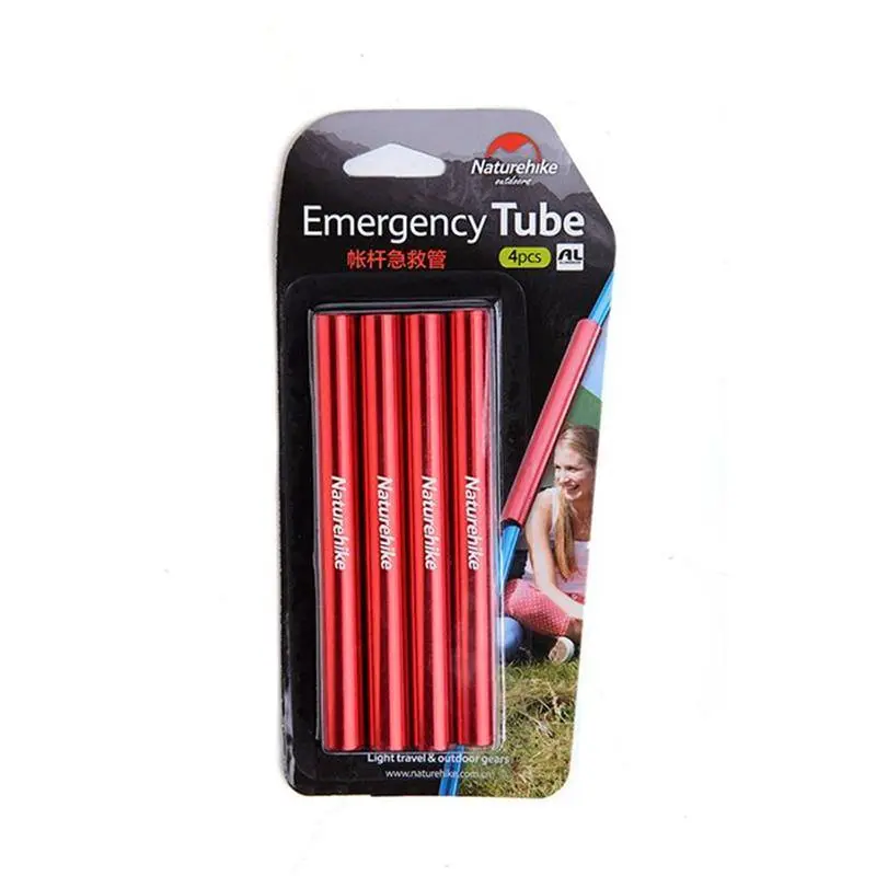13*128mm aluminum alloy Tent Pole (4pcs) - Image 5