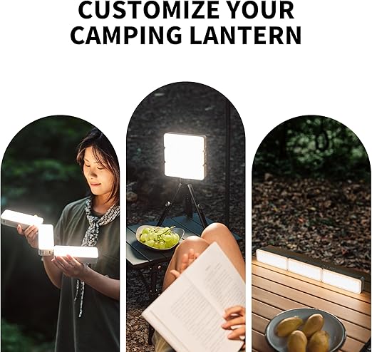 Naturehike Camping Lantern 2000LM IP54 Waterproof Foldable LED Light - Image 3