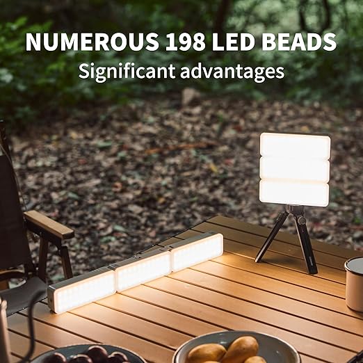 Naturehike Camping Lantern 2000LM IP54 Waterproof Foldable LED Light - Image 4