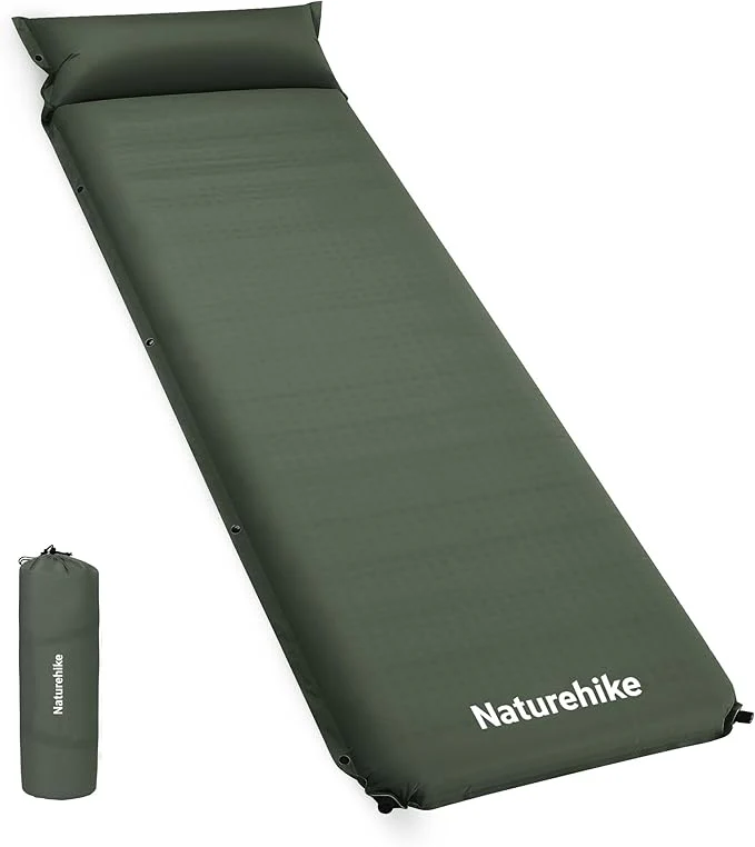 Naturehike D04 Inflatable Camping Mat 10cm Thick Portable Sleeping Pad - Image 8