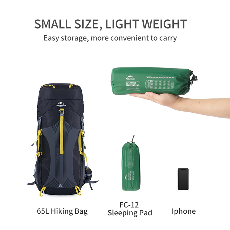 Naturehike FC-12 Foot Pump Inflatable Mat - Image 5