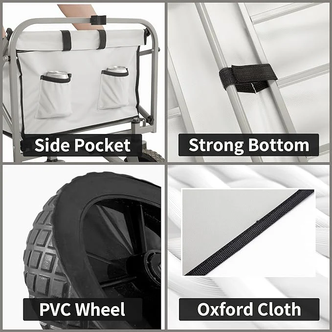 Naturehike Folding Camping Cart 100L Capacity - Image 3