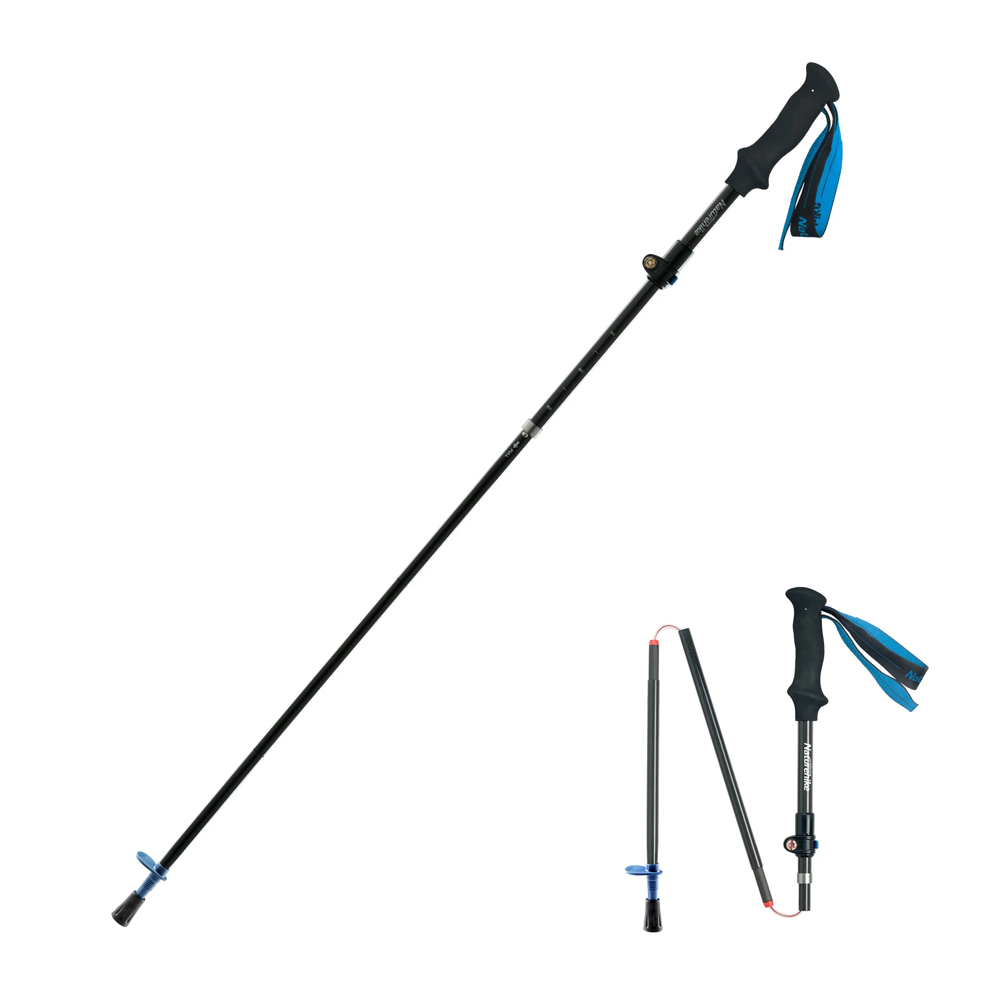 Naturehike Gale Terk EXT Full Carbon 5-section Adjustable Folding Trekking Pole