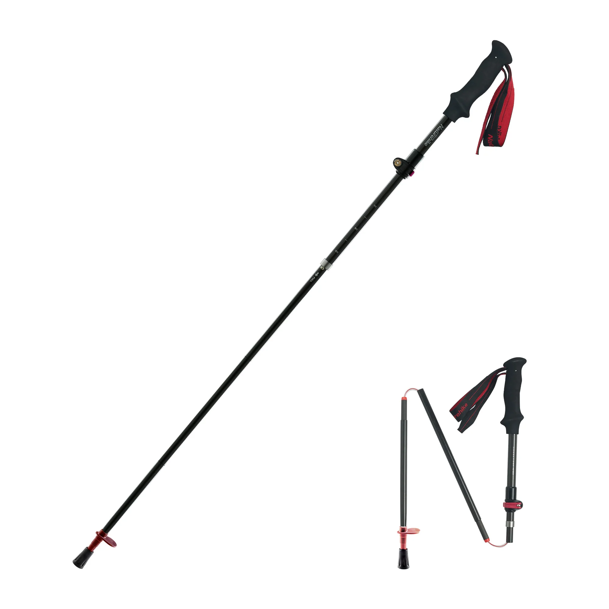 Naturehike Gale Terk EXT Full Carbon 5-section Adjustable Folding Trekking Pole - Image 8