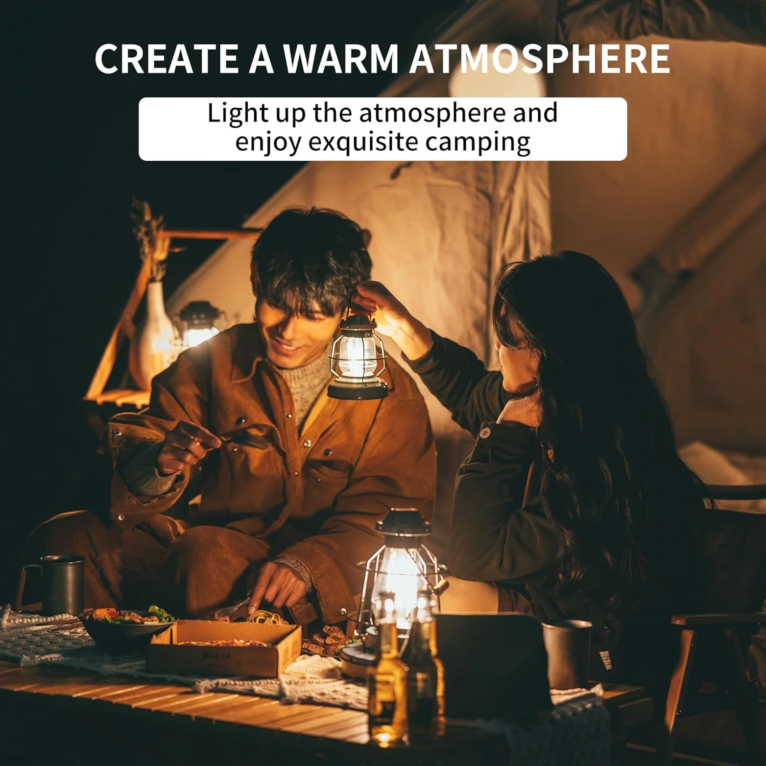 Naturehike LED Camping Lamp IPX4 Waterproof Stepless Dimming 10000mAh Battery - Image 7