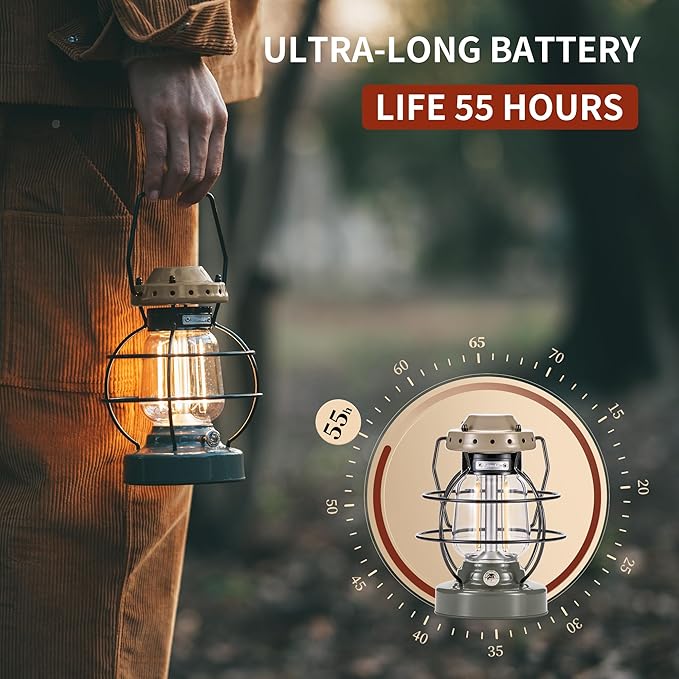 Naturehike LED Camping Lamp IPX4 Waterproof Stepless Dimming 10000mAh Battery - Image 8