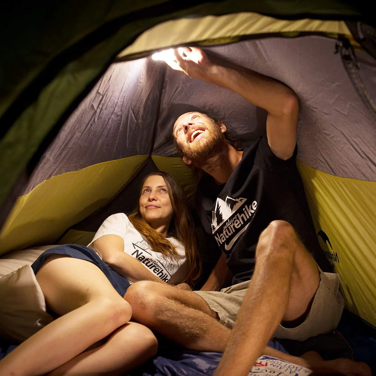 Naturehike LED Camping Light 9000mAh 1300LM 180H Rechargeable - Image 2