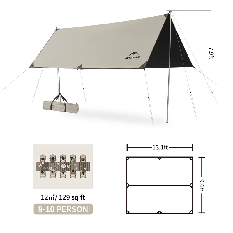 Naturehike Light Peak Blackout Canopy - Image 7