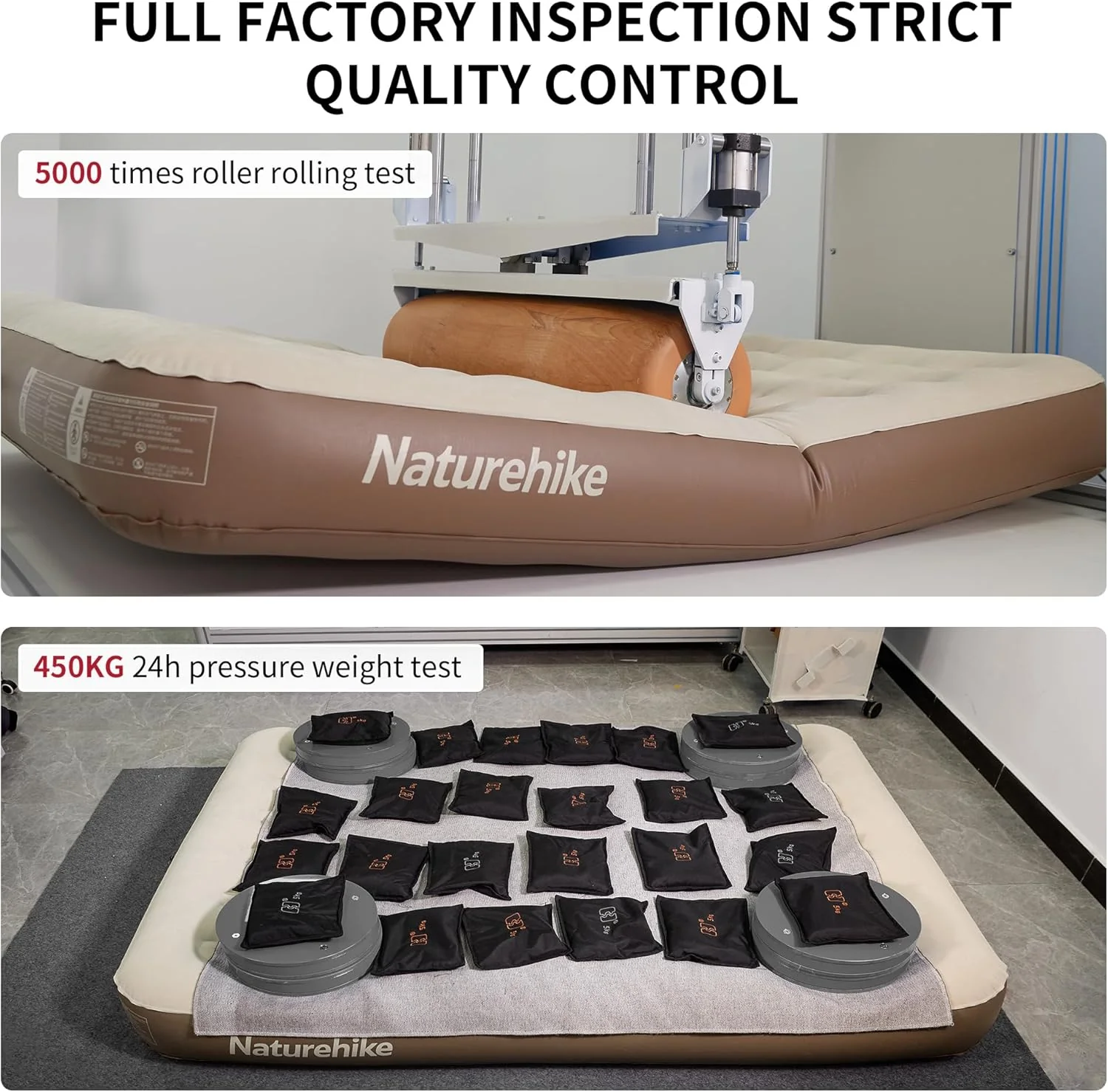 Naturehike Morning View King Air Mattress with Built-in Pump - Image 6