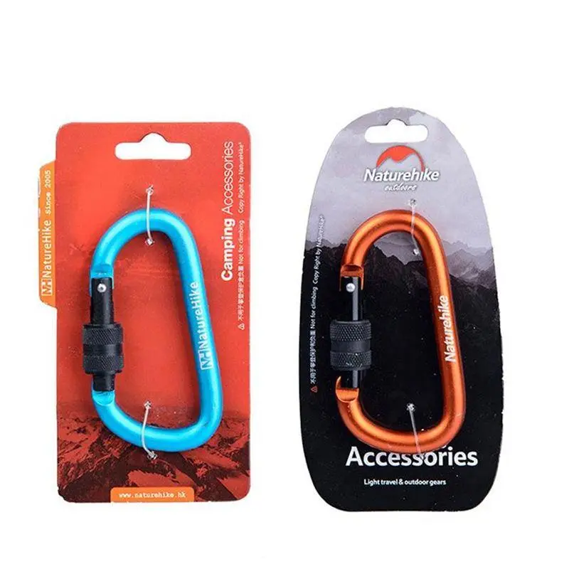 Naturehike Aluminium Alloy Multicolo D-shaped Hiking Hook - Image 4