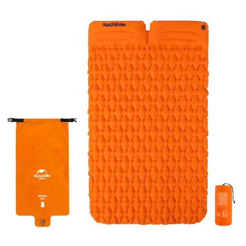 TPU Double Sleeping Pad With Pillow US - Image 3