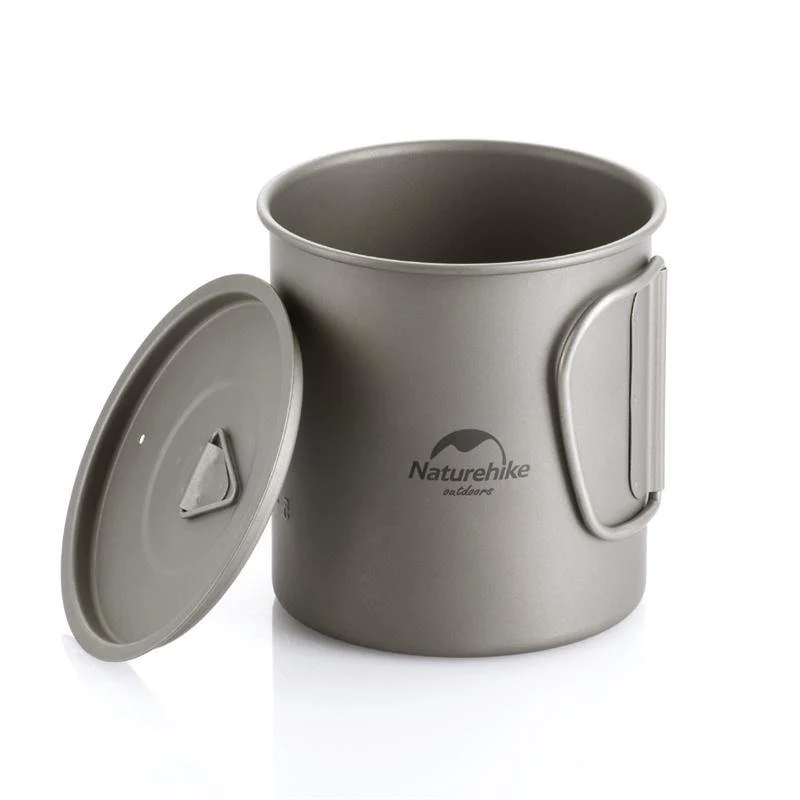 Naturehike Outdoor Ultralight Pure Titanium Cup Bowl - Image 11
