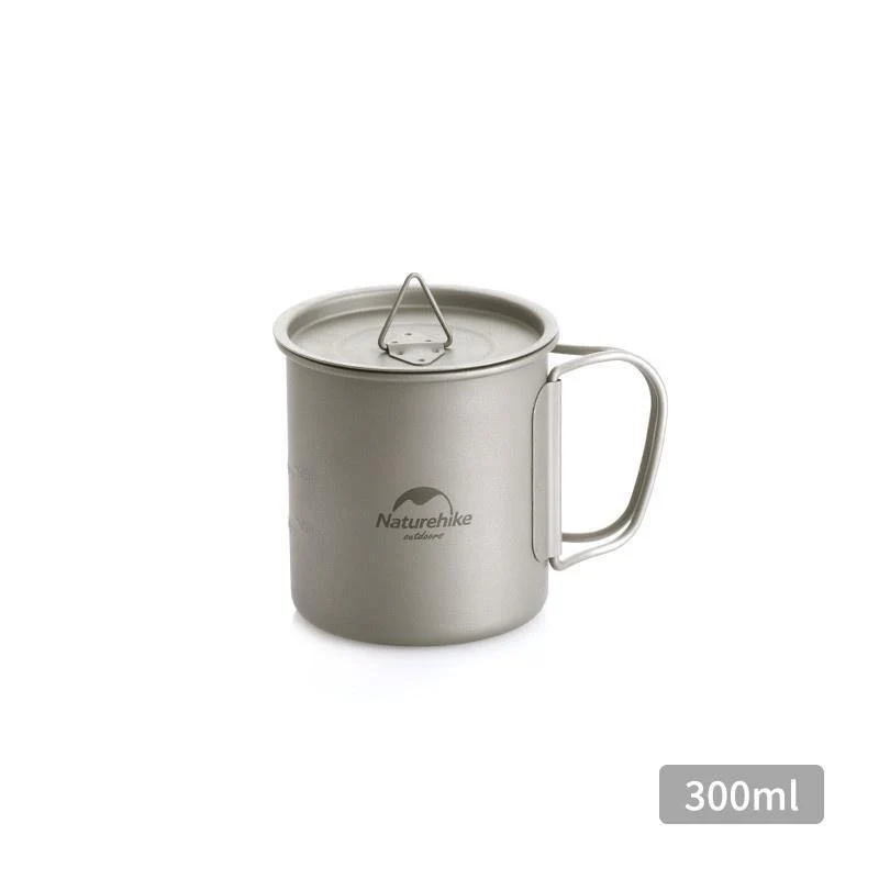 Naturehike Outdoor Ultralight Pure Titanium Cup Bowl - Image 4