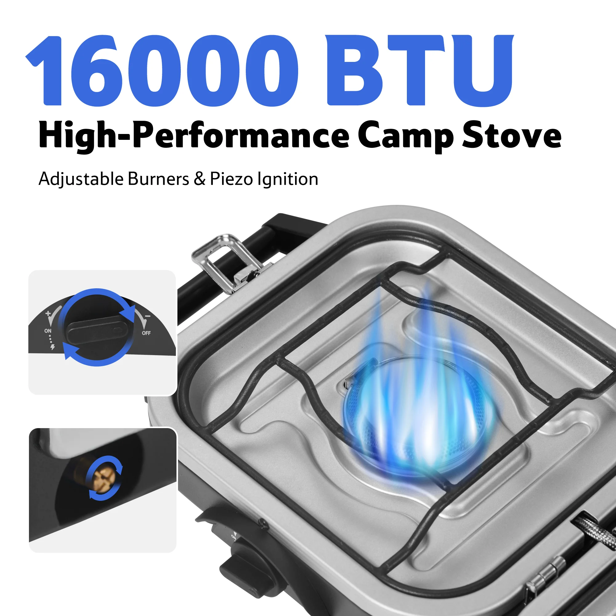 Phantom™ 2-Burner Folding Camping Stove - Image 14