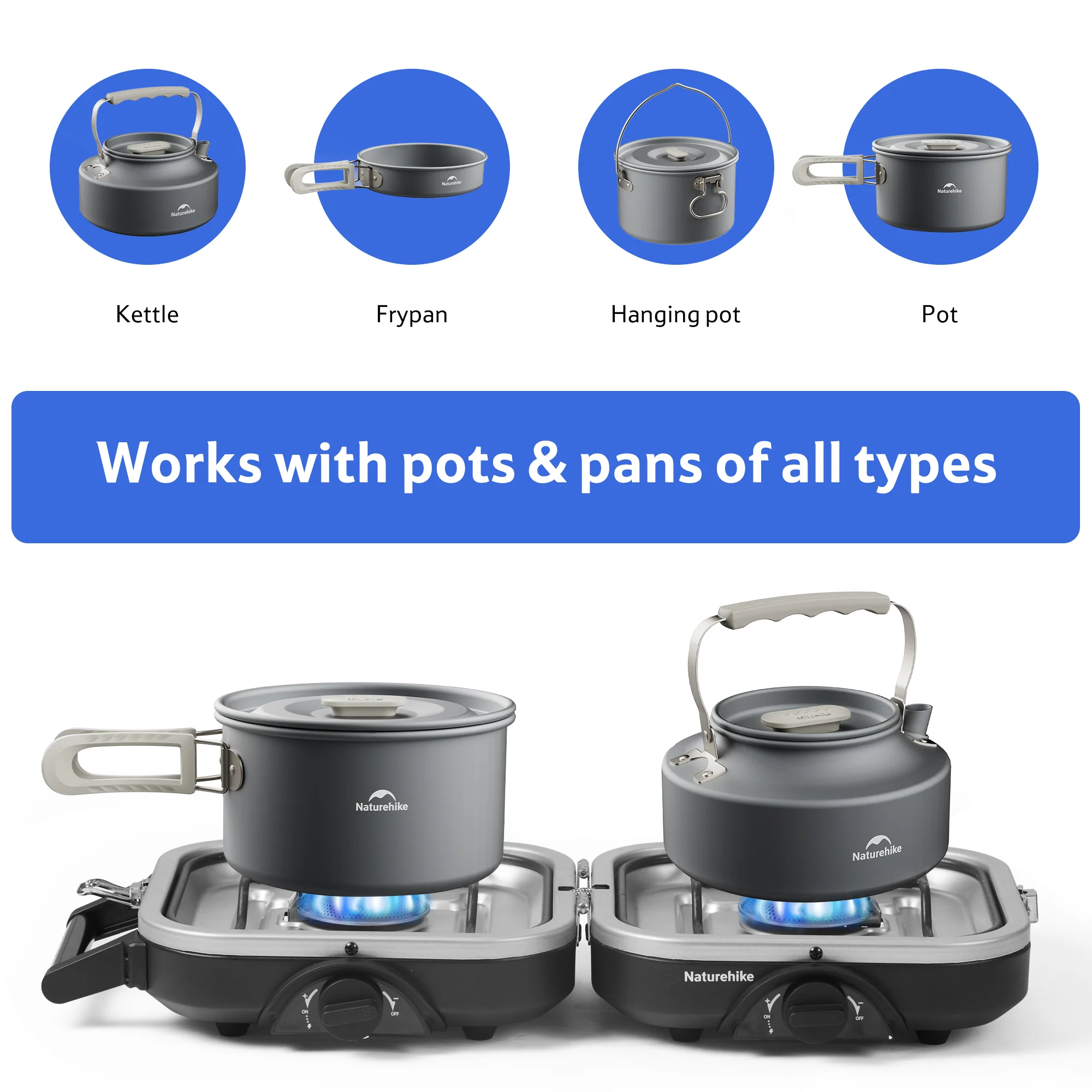 Phantom™ 2-Burner Folding Camping Stove - Image 17
