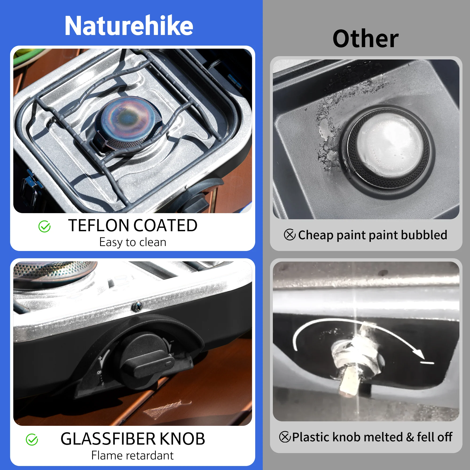Phantom™ 2-Burner Folding Camping Stove - Image 18