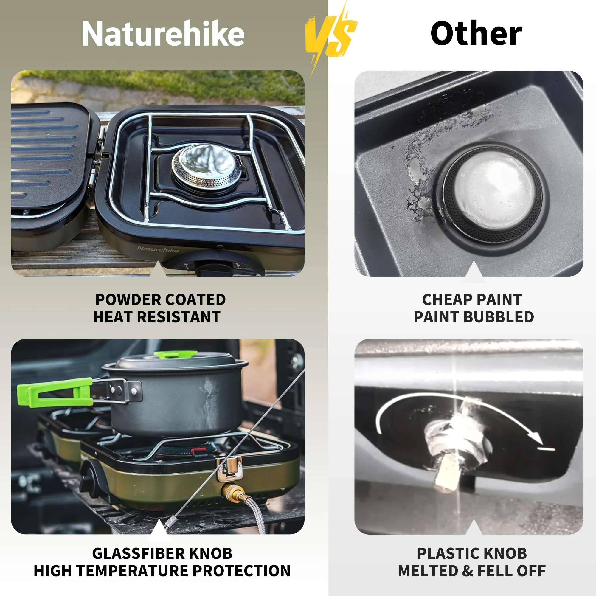 Phantom™ 2-Burner Folding Camping Stove - Image 6