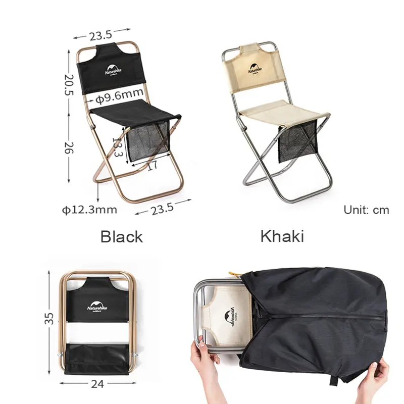 Naturehike Ultralight Camping Chair - Image 7