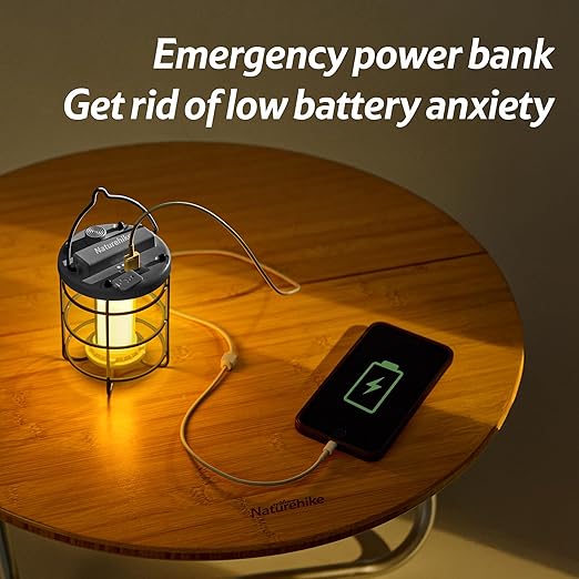 Naturehike Rechargeable Camping Light Portable Lantern with Hook - Image 5