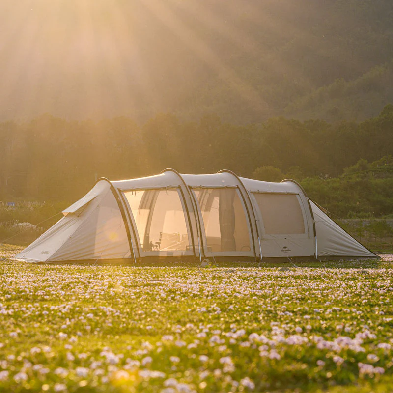 Naturehike Tunnel Camping Tent with Snow Skirt - Image 3