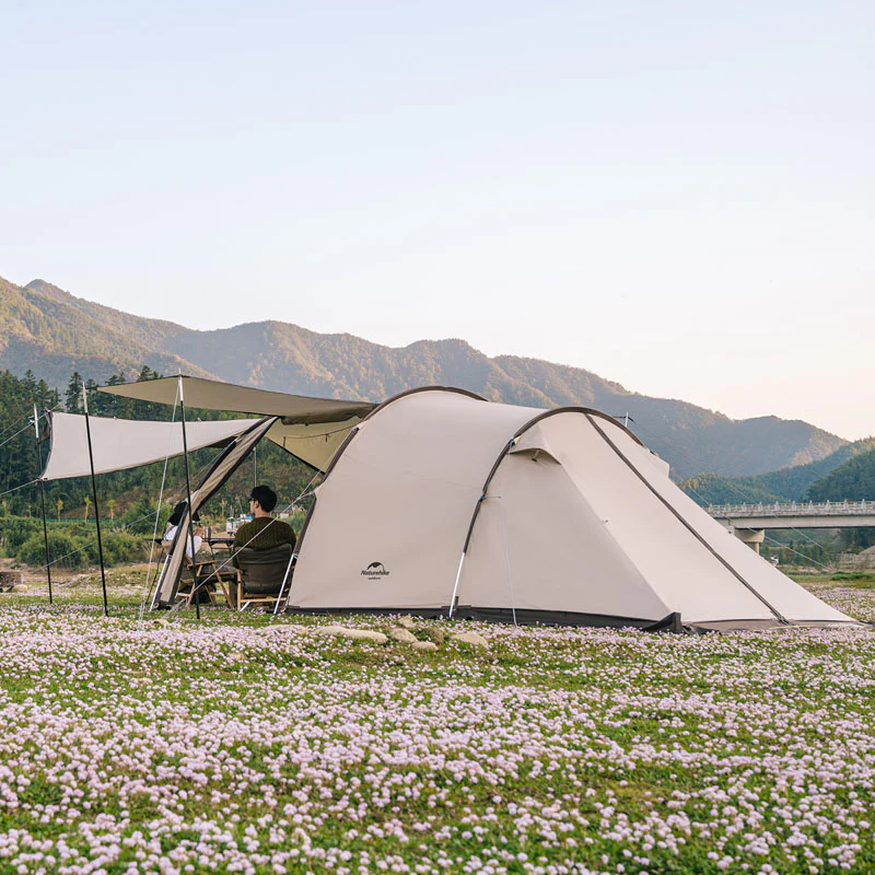 Naturehike Tunnel Camping Tent with Snow Skirt - Image 5