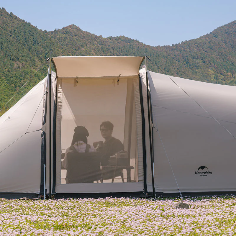 Naturehike Tunnel Camping Tent with Snow Skirt - Image 6