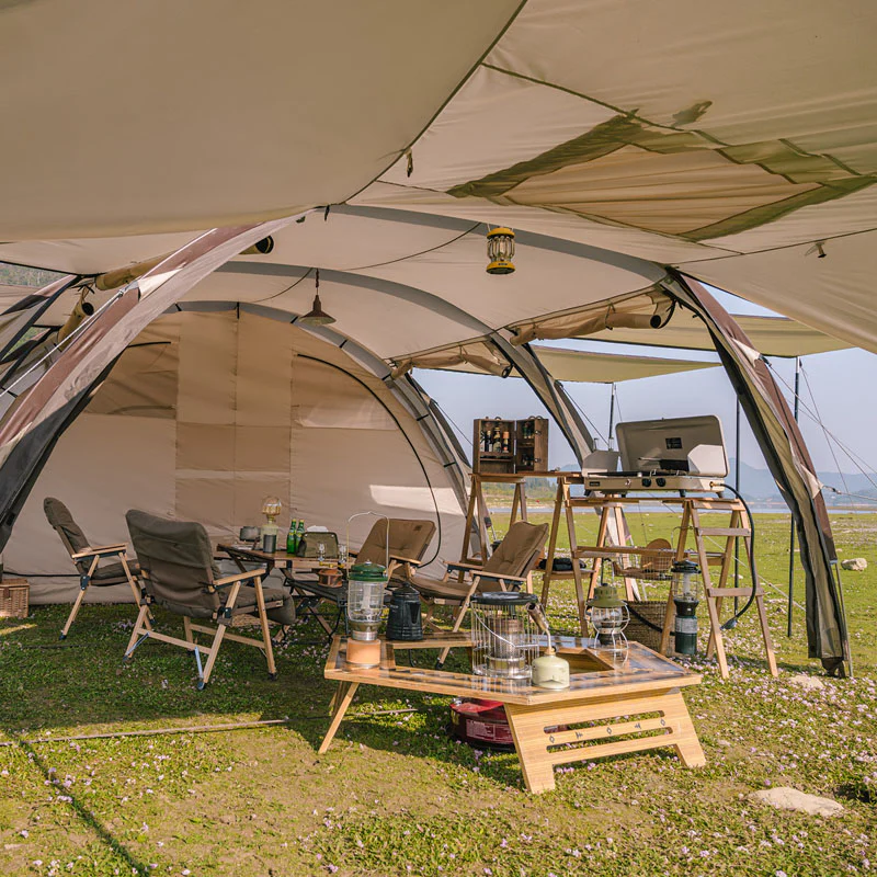 Naturehike Tunnel Camping Tent with Snow Skirt - Image 8
