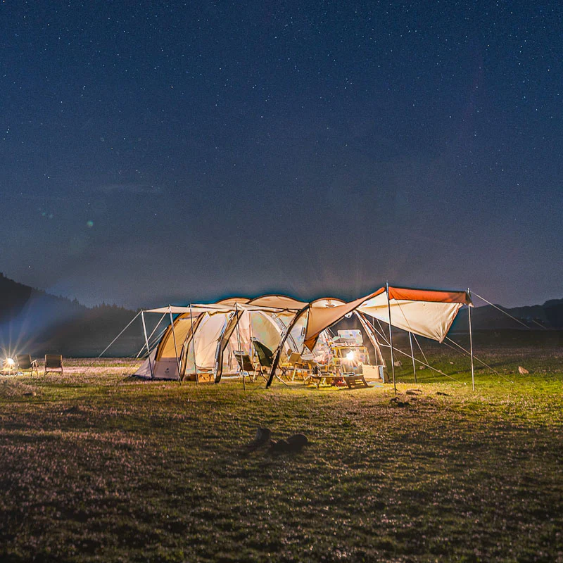 Naturehike Tunnel Camping Tent with Snow Skirt - Image 9